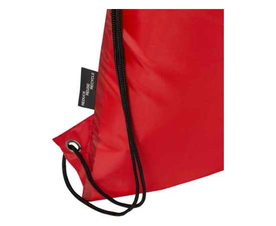 Изолированная сумка со шнурком Adventure из переработанных материалов, 12064721, Цвет: красный, изображение 7