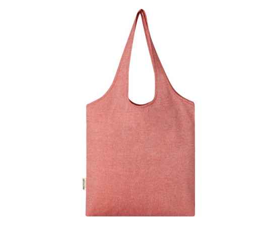 Эко-сумка Pheebs из переработанного хлопка, 12064191, Цвет: красный, изображение 3