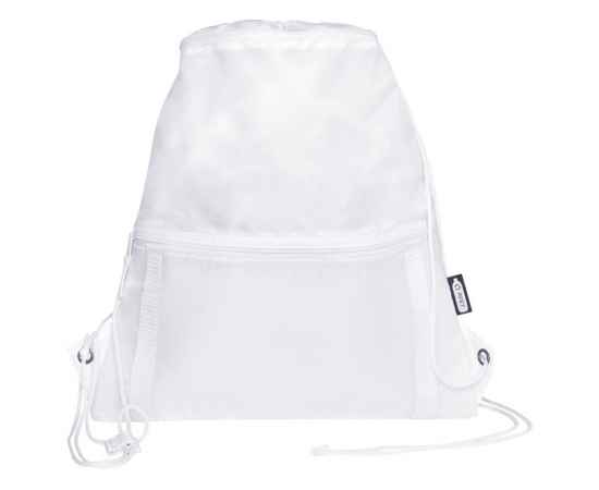 Изолированная сумка со шнурком Adventure из переработанных материалов, 12064701, Цвет: белый, изображение 2