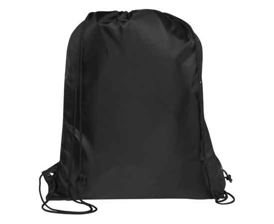 Изолированная сумка со шнурком Adventure из переработанных материалов, 12064790, Цвет: черный, изображение 3