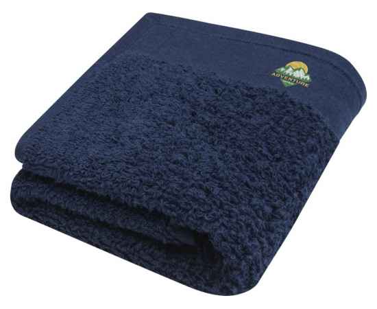 Хлопковое полотенце для ванной Chloe, 11700455, Цвет: темно-синий, изображение 4