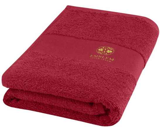Хлопковое полотенце для ванной Charlotte, 11700121, Цвет: красный, изображение 4