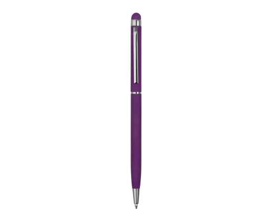 Ручка-стилус металлическая шариковая Jucy Soft soft-touch, 18570.14p, Цвет: фиолетовый, изображение 2