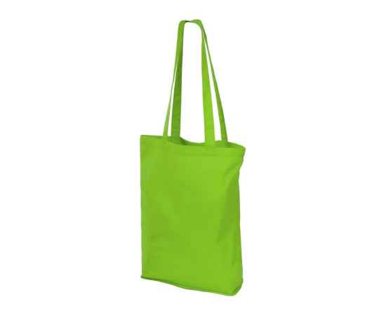 Складная хлопковая сумка Skit, 932213, Цвет: зеленое яблоко, изображение 2
