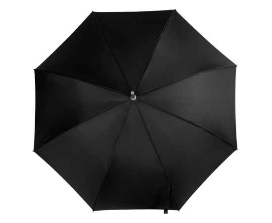 Зонт-трость Alu с деталями из прочного алюминия, 100015, Цвет: черный, изображение 4