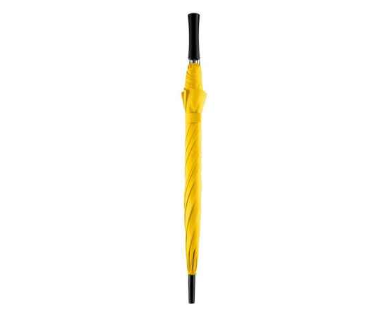 Зонт-трость Resist с повышенной стойкостью к порывам ветра, 100022, Цвет: желтый, изображение 5