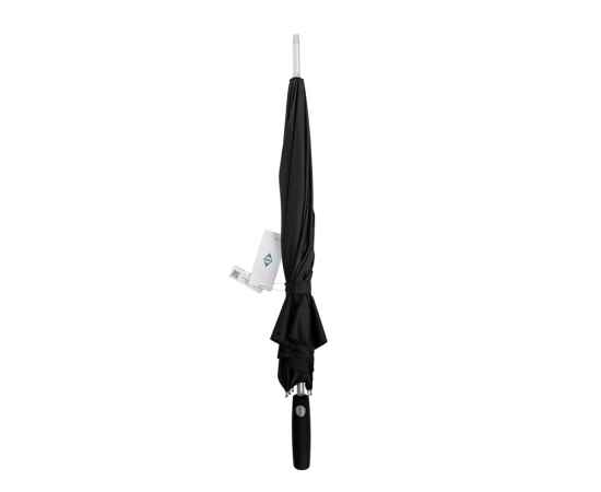 Зонт-трость Alu с деталями из прочного алюминия, 100015, Цвет: черный, изображение 7