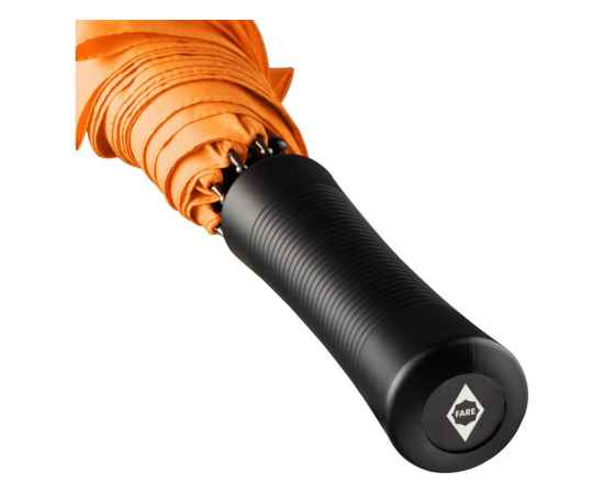 Зонт-трость Resist с повышенной стойкостью к порывам ветра, 100019, Цвет: оранжевый, изображение 4