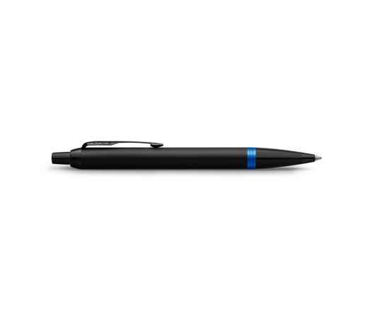 Ручка шариковая Parker IM Vibrant Rings Flame Blue, 2172941, Цвет: черный,синий, изображение 3
