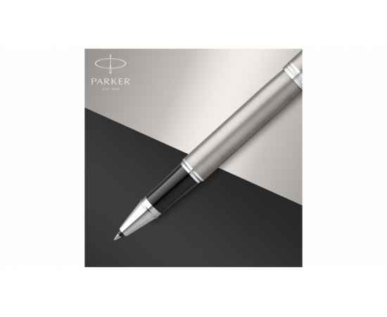 Ручка роллер Parker IM, 2143633, Цвет: серебристый,черный, изображение 6