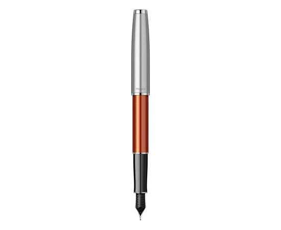 Ручка перьевая Parker Sonnet Essentials Orange SB Steel CT, 2169228, Цвет: оранжевый,серебристый, изображение 2