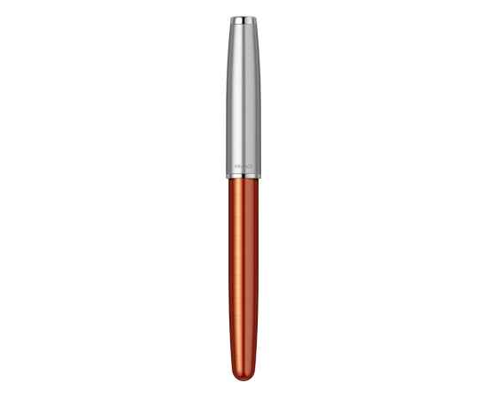 Ручка перьевая Parker Sonnet Essentials Orange SB Steel CT, 2169228, Цвет: оранжевый,серебристый, изображение 4