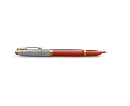 Ручка перьевая Parker 51 Premium, F/M, 2169072, Цвет: золотистый,красный,серебристый, изображение 4
