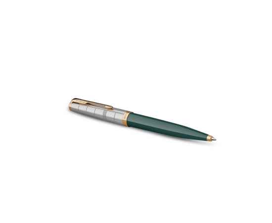 Ручка шариковая Parker 51 Premium, 2169076, Цвет: золотистый,зеленый,серебристый, изображение 2