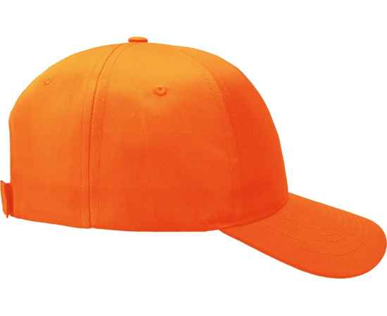 Бейсболка Poly, 56, 33385307, Цвет: оранжевый, Размер: 56, изображение 3