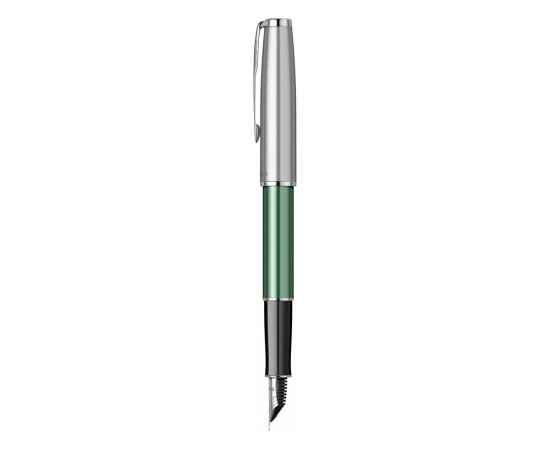 Ручка перьевая Parker Sonnet Essentials Green SB Steel CT, 2169362, Цвет: зеленый,серебристый, изображение 3