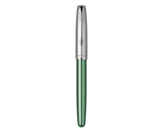 Ручка перьевая Parker Sonnet Essentials Green SB Steel CT, 2169362, Цвет: зеленый,серебристый, изображение 5