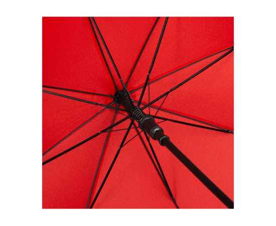 Зонт-трость Safebrella с фонариком и светоотражающими элементами, 100077, Цвет: красный, изображение 2