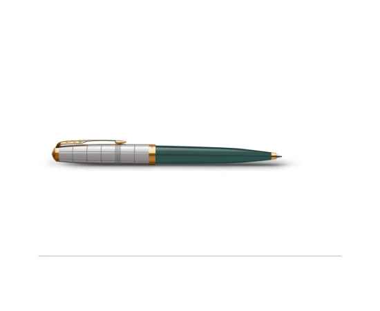 Ручка шариковая Parker 51 Premium, 2169076, Цвет: золотистый,зеленый,серебристый, изображение 3