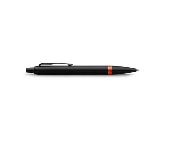 Ручка шариковая Parker IM Vibrant Rings Flame Orange, 2172946, Цвет: черный,оранжевый, изображение 3