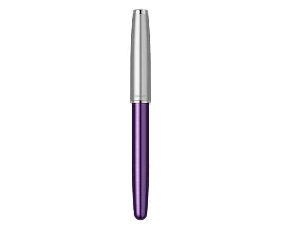 Ручка-роллер Parker Sonnet Essentials Violet SB Steel CT, 2169368, Цвет: фиолетовый,серебристый, изображение 4