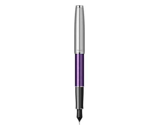 Ручка перьевая Parker Sonnet Essentials Violet SB Steel CT, 2169366, Цвет: фиолетовый,серебристый, изображение 2
