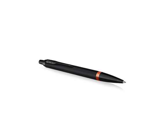 Ручка шариковая Parker IM Vibrant Rings Flame Orange, 2172946, Цвет: черный,оранжевый, изображение 2