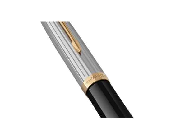 Ручка перьевая Parker 51 Premium, F/M, 2169061, Цвет: черный,золотистый,серебристый, изображение 5