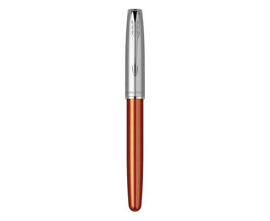 Ручка перьевая Parker Sonnet Essentials Orange SB Steel CT, 2169228, Цвет: оранжевый,серебристый, изображение 5