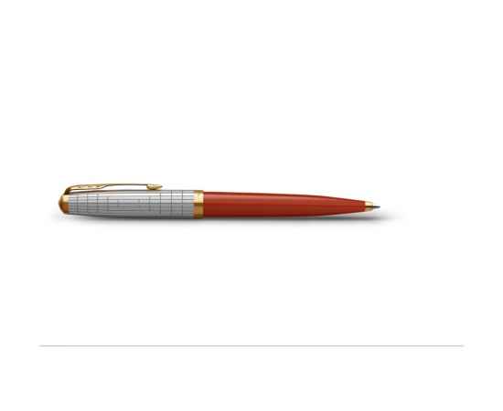 Ручка шариковая Parker 51 Premium, 2169073, Цвет: золотистый,красный,серебристый, изображение 3