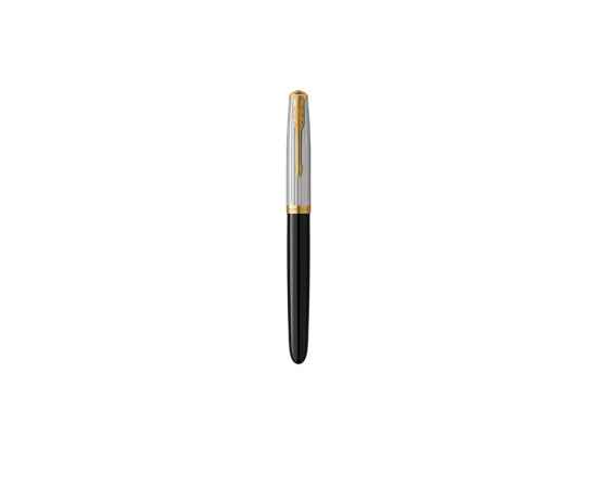 Ручка перьевая Parker 51 Premium, F/M, 2169061, Цвет: черный,золотистый,серебристый, изображение 2