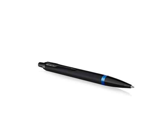 Ручка шариковая Parker IM Vibrant Rings Flame Blue, 2172941, Цвет: черный,синий, изображение 2
