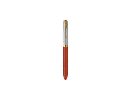 Ручка перьевая Parker 51 Premium, F/M, 2169072, Цвет: золотистый,красный,серебристый, изображение 2
