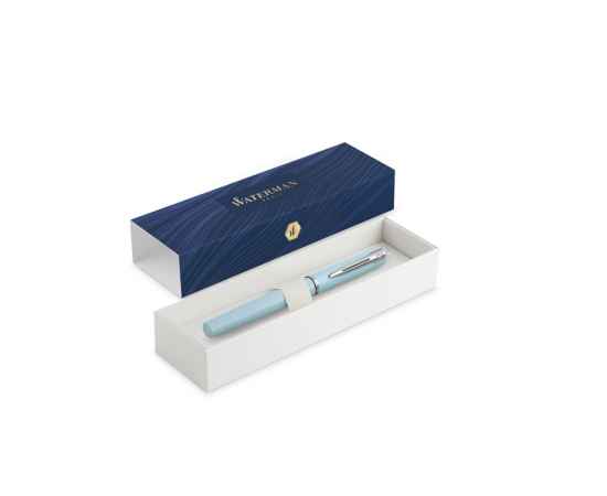Ручка перьевая Allure Blue CT, 2105222, Цвет: голубой,серебристый, изображение 4