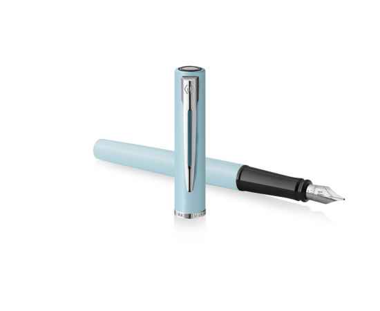 Ручка перьевая Allure Blue CT, 2105222, Цвет: голубой,серебристый, изображение 2