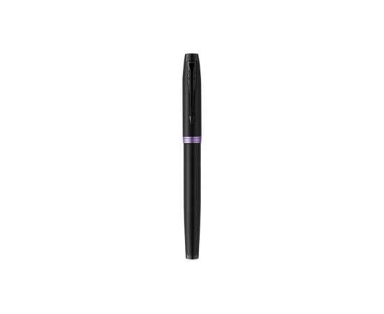 Ручка перьевая Parker IM Vibrant Rings Flame Amethyst Purple, 2172948, Цвет: черный,фиолетовый, изображение 2