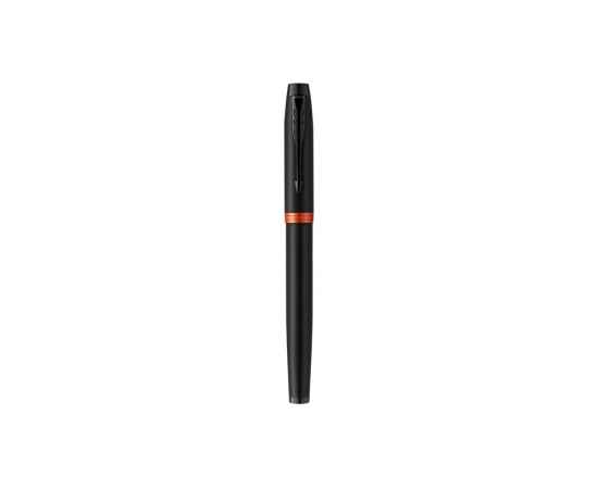 Ручка перьевая Parker IM Vibrant Rings Flame Orange, 2172943, Цвет: черный,оранжевый, изображение 2