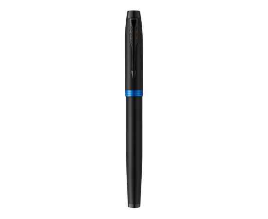 Ручка-роллер Parker IM Vibrant Rings Flame Blue, 2172860, Цвет: черный,синий, изображение 2