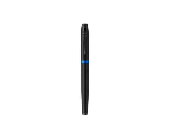Ручка перьевая Parker IM Vibrant Rings Flame Blue, 2172858, Цвет: черный,синий, изображение 2