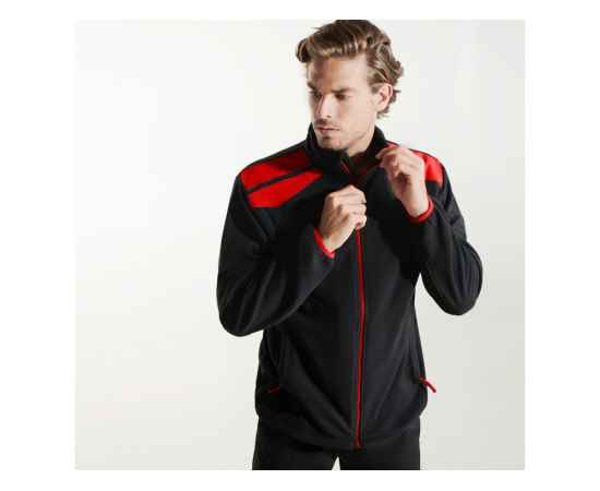 Куртка Terrano, мужская, S, 8412CQ0260S, Цвет: черный,красный, Размер: S, изображение 6