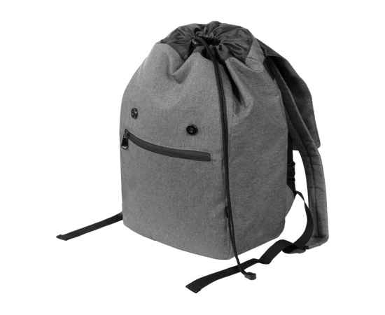 Рюкзак Hello из переработанного пластика для ноутбука 15.6, 934607, Цвет: серый, изображение 7