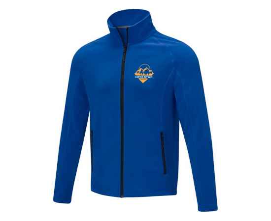 Куртка флисовая Zelus мужская, XS, 3947452XS, Цвет: синий, Размер: XS, изображение 5