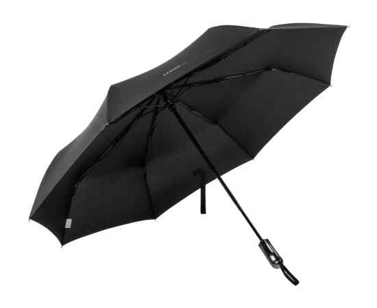 Зонт складной автоматический, 210004, Цвет: черный, изображение 2