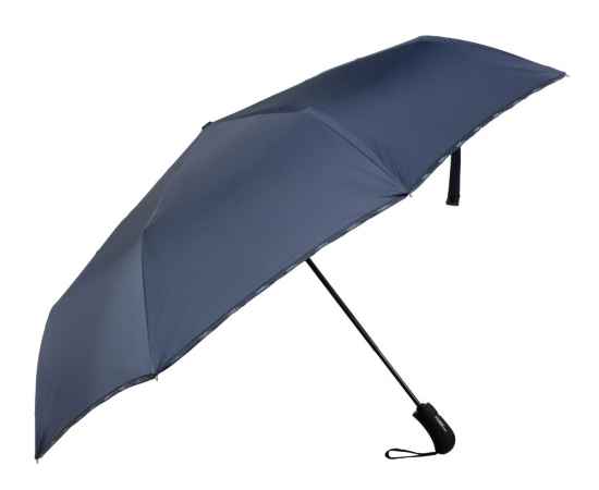 Зонт складной автоматический, 210003, Цвет: синий, изображение 3