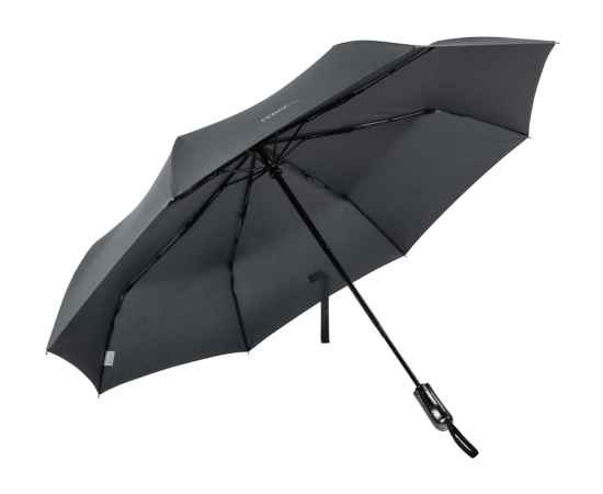 Зонт складной автоматический, 210006, Цвет: серый, изображение 2