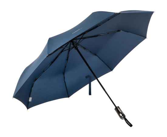 Зонт складной автоматический, 210005, Цвет: синий, изображение 2