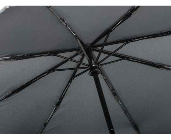 Зонт складной автоматический, 210006, Цвет: серый, изображение 6