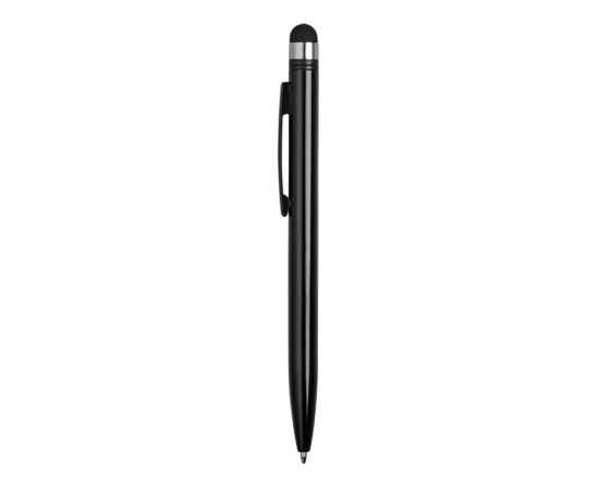 Ручка-стилус пластиковая шариковая Poke, 13472.07, Цвет: черный, изображение 3
