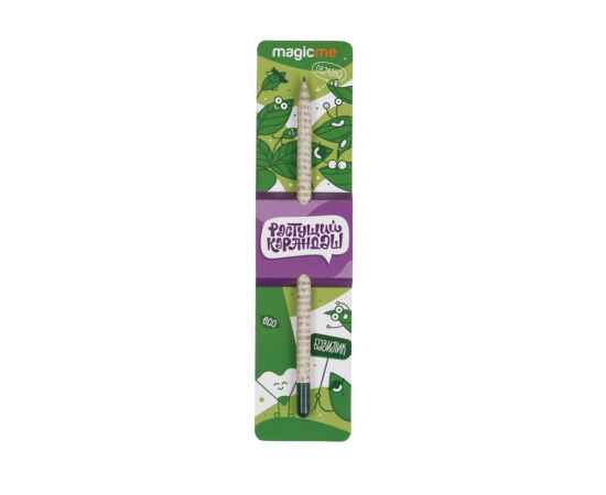 Растущий карандаш с семенами базилика, 220250, Цвет: зеленый,белый,светло-серый, изображение 4