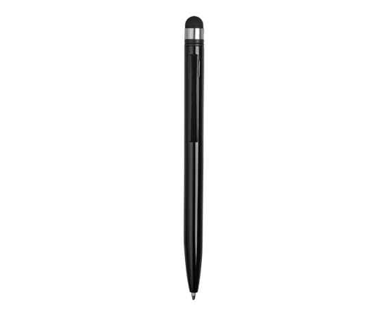 Ручка-стилус пластиковая шариковая Poke, 13472.07, Цвет: черный, изображение 2